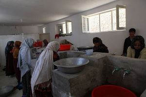 Bamyan Women's Community Centre, Afghanistan, taken by Sgt Heidi Agostini, copyright Wikimedia Commons